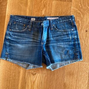 Brand new AG cut off shorts